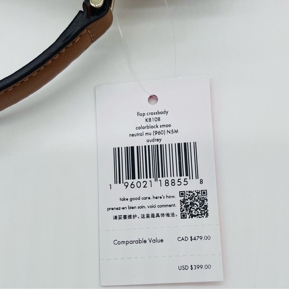 Kate Spade Audrey Flap Crossbody Bag - Picture 10 of 11